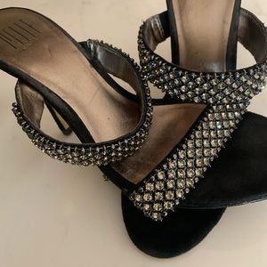 Pelle Moda gorgeous crystal/ heels